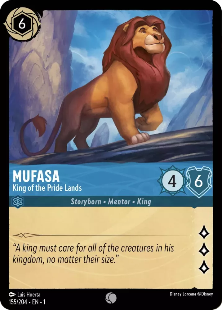 Mufasa - King of the Pride Lands