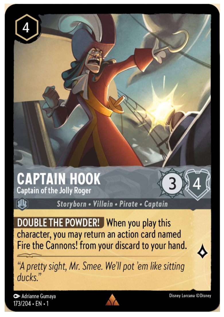 Captain Hook - Captain of the Jolly Roger