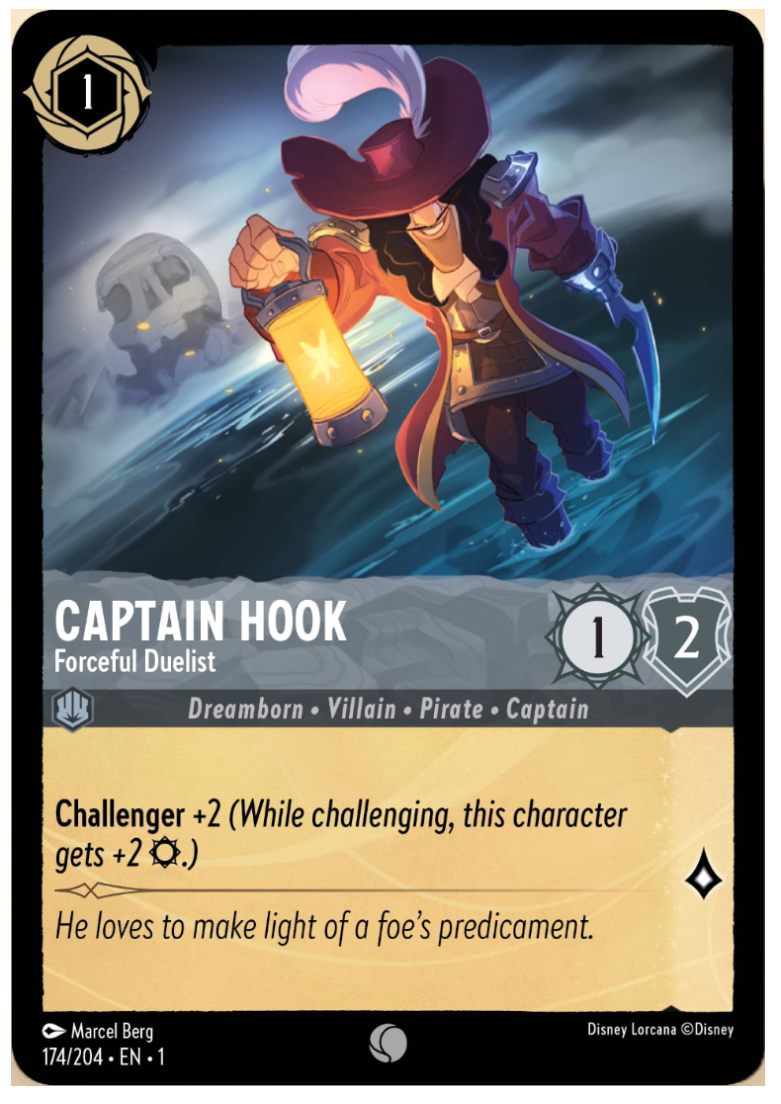 Captain Hook - Forceful Duelist
