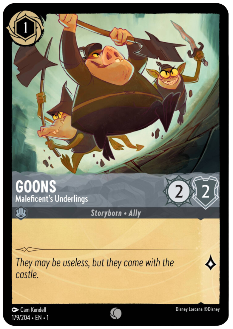 Goons - Maleficent's Underlings
