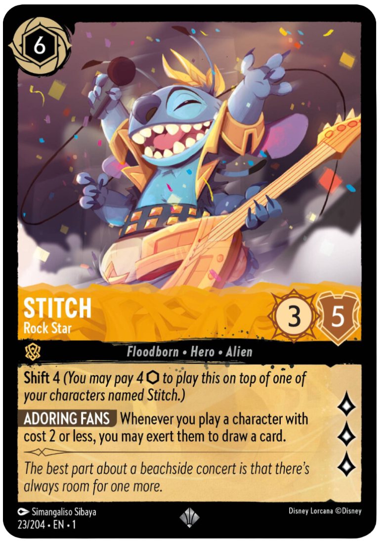 Stitch - Rock Star