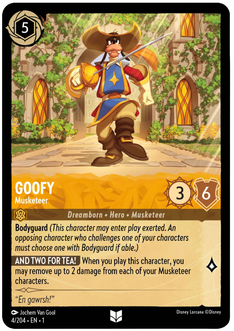 Goofy - Musketeer