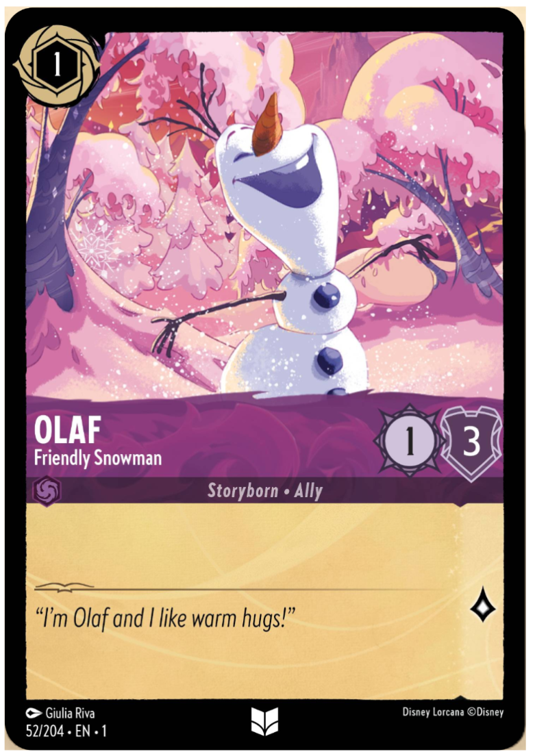 Olaf - Friendly Snowman