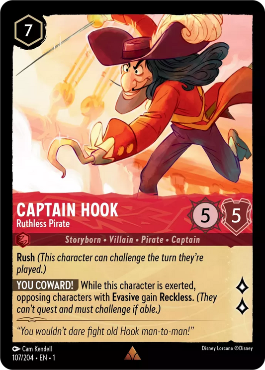 Captain Hook - Ruthless Pirate