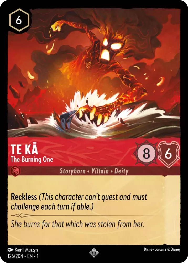 Te Ka - The Burning One