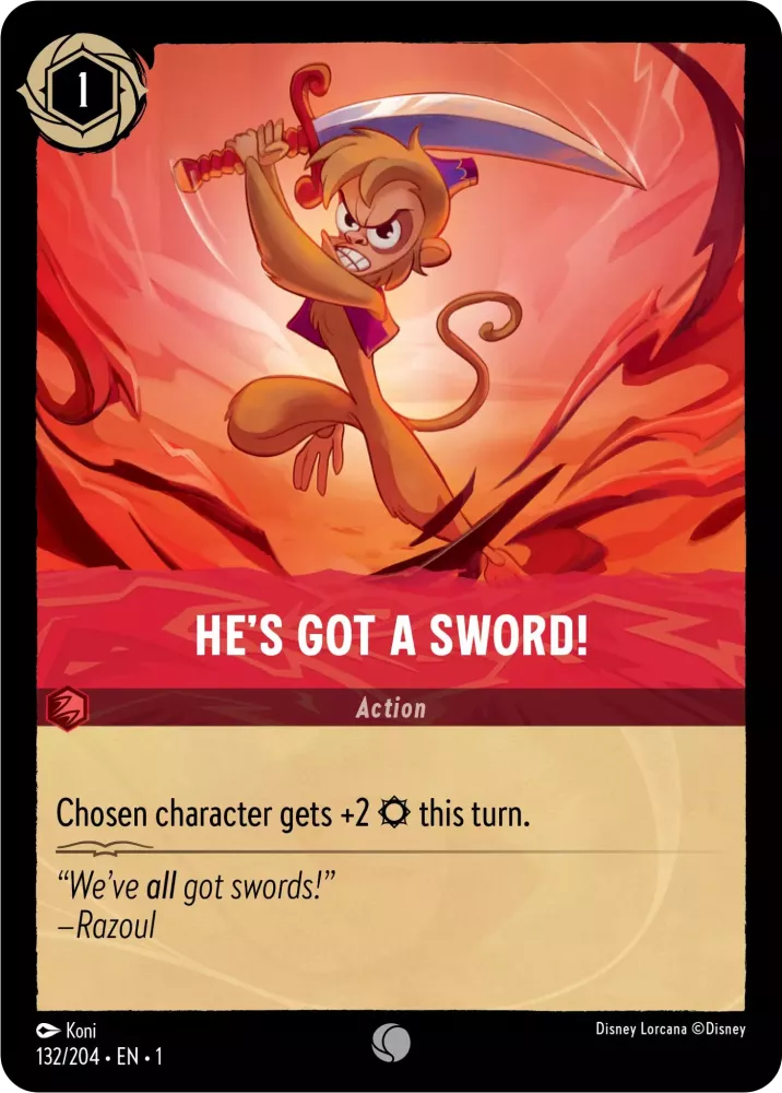 He's Got a Sword