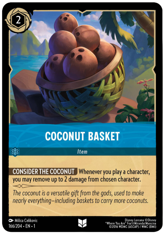 Coconut Basket