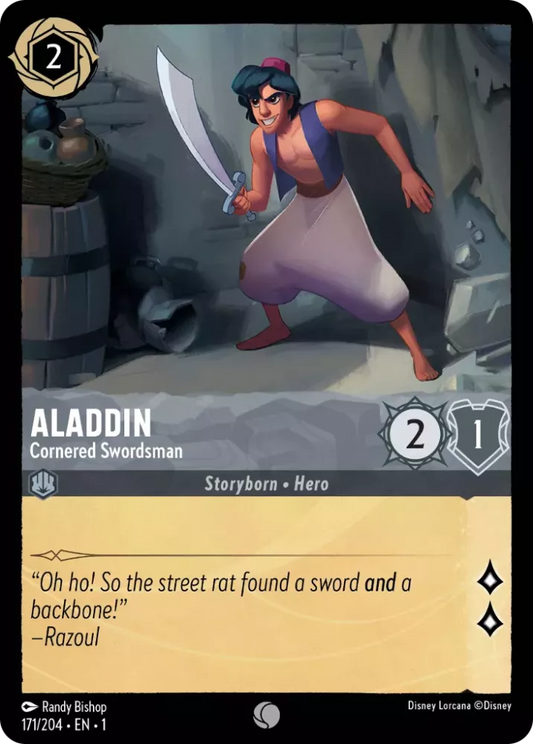 Aladdin - Cornered Swordsman