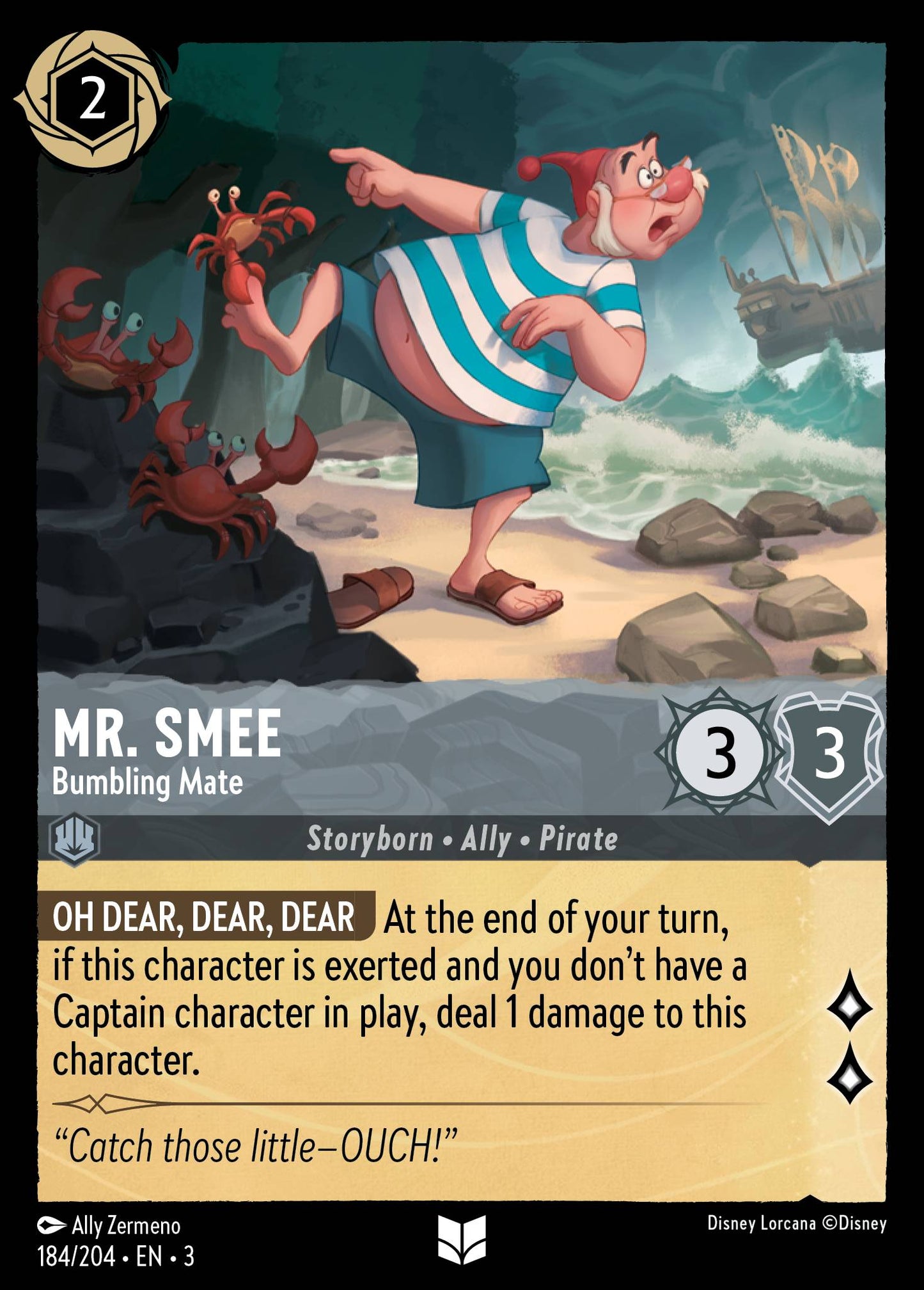 Mr Smee - Bumbling Mate