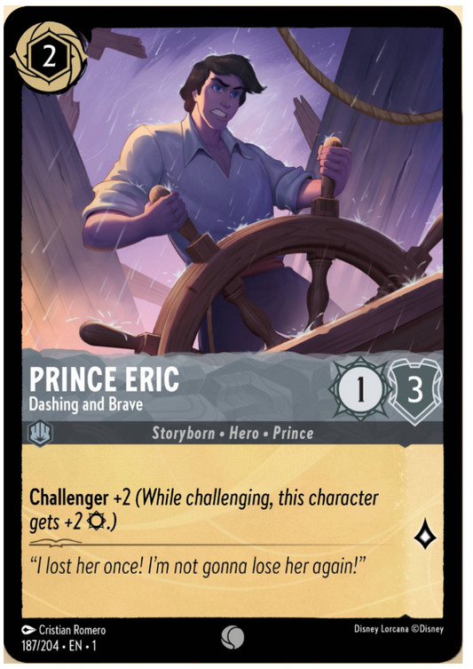 Prince Eric - Dashing and Brave