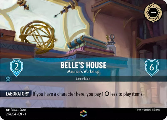 Belle's House - Maurice's Workshop