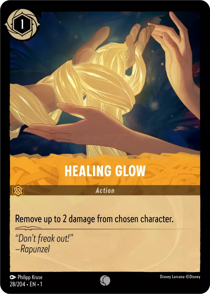 Shop Healing Glow Trading Game Card