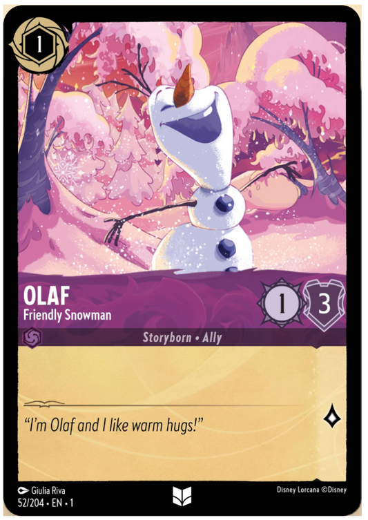 Olaf - Friendly Snowman