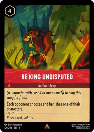 Be King Undisputed