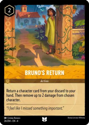 Brunos Return