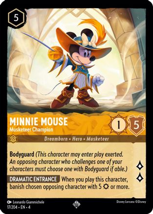 Minnie Mouse - Musketeer Champion