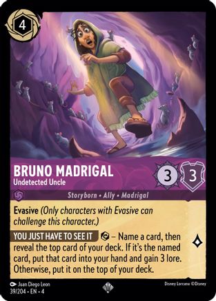 Bruno Madrigal - Undetected Uncle