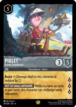 Piglet - Sturdy Swordsman