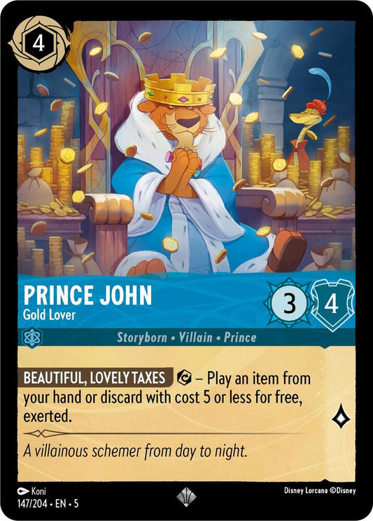 Prince John - Gold Lover