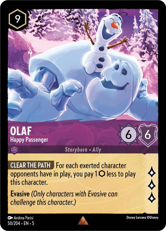 Olaf - Happy Passenger