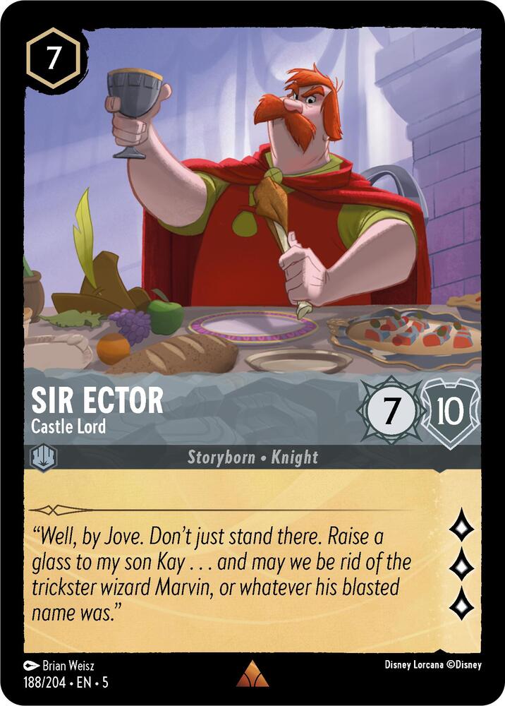 Sir Ector - Castle Lord | Disney Lorcana – Lorcana Store