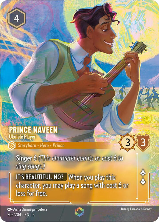 Prince Naveen - Ukulele Player (Enchanted)