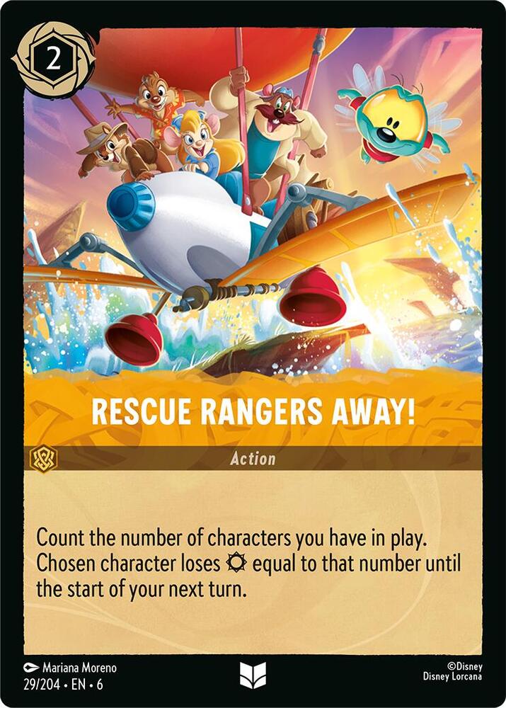 Rescue Rangers Away!