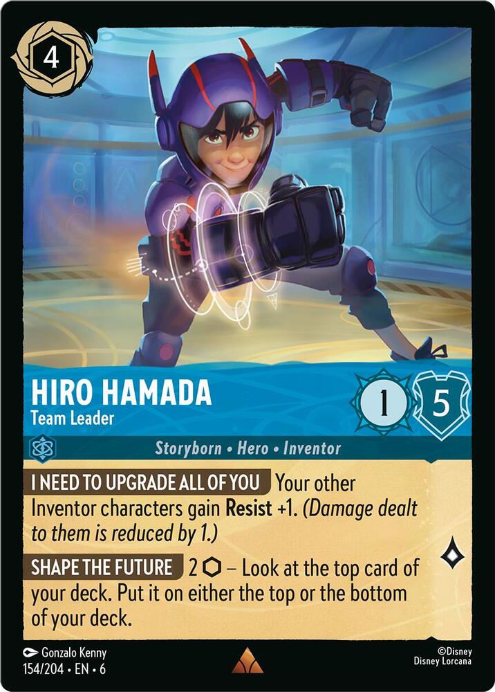 Hiro Hamada - Team Leader