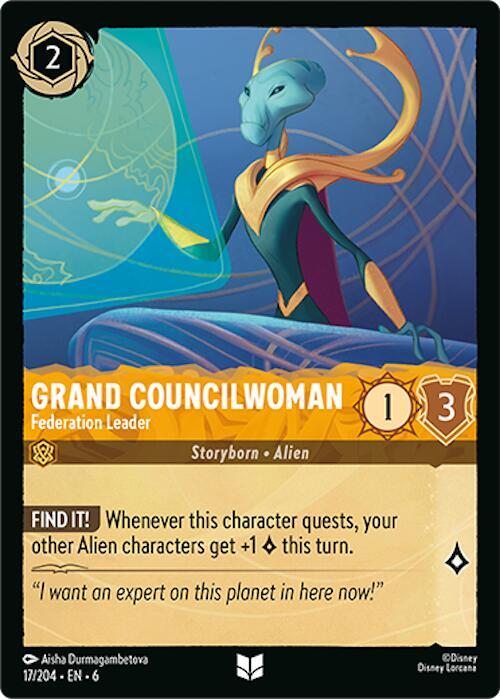 Grand Councilwoman - Federation Leader