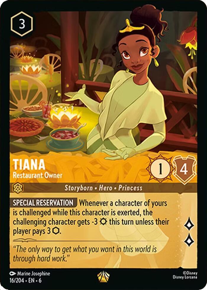 Tiana - Restaurant Owner