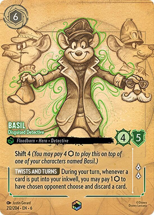 Basil - Disguised Detective (Enchanted)