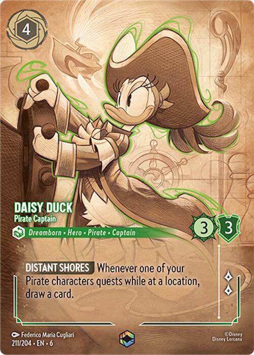 Daisy Duck - Pirate Captain (Enchanted)