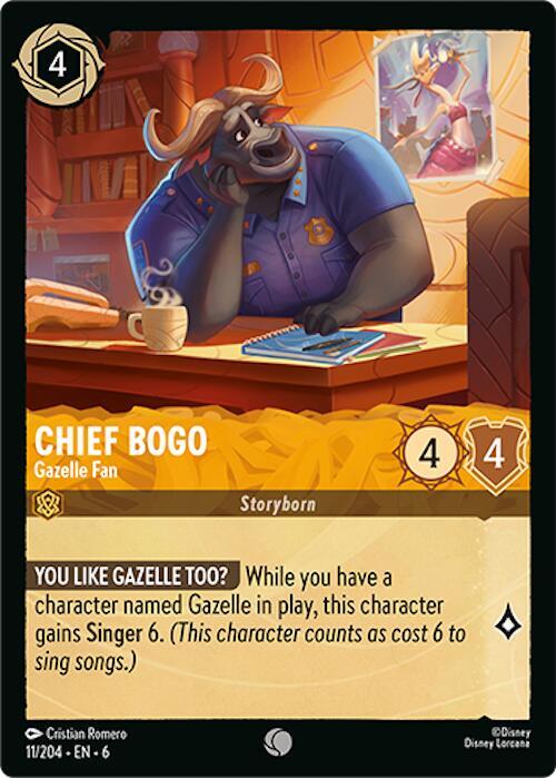 Chief Bogo - Gazelle Fan