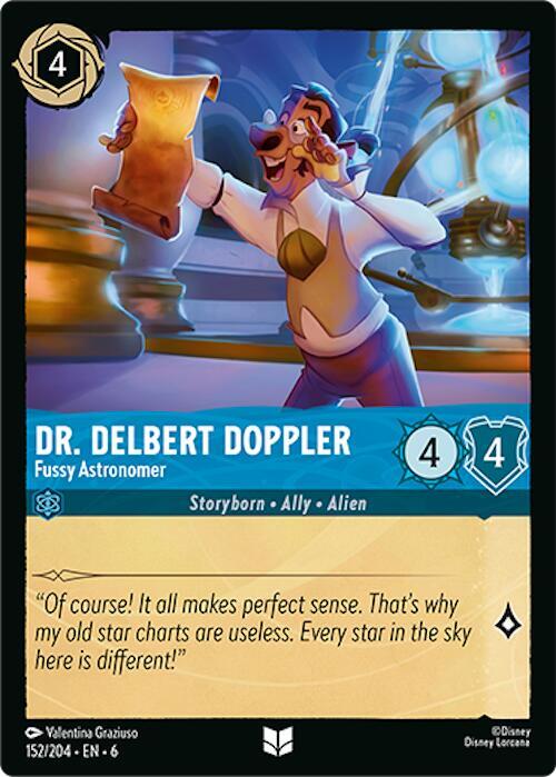 Dr. Delbert Doppler - Fussy Astronomer