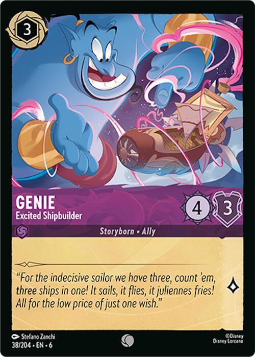 Genie - Excited Shipbuilder