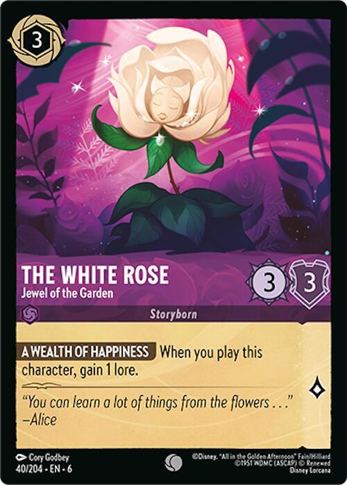 The White Rose - Jewel of the Garden