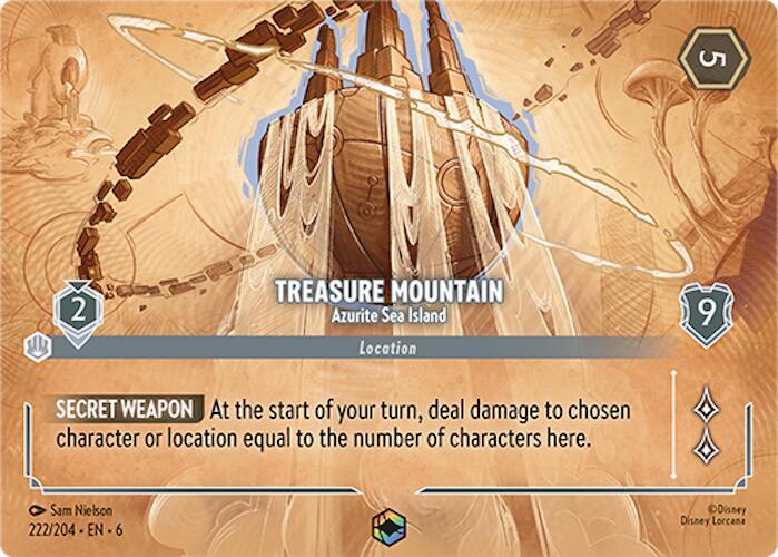 Treasure Mountain - Azurite Sea Island (Enchanted)