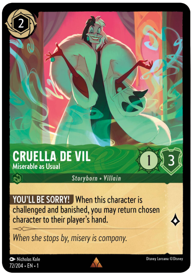 Cruella De Vil - Miserable As Usual
