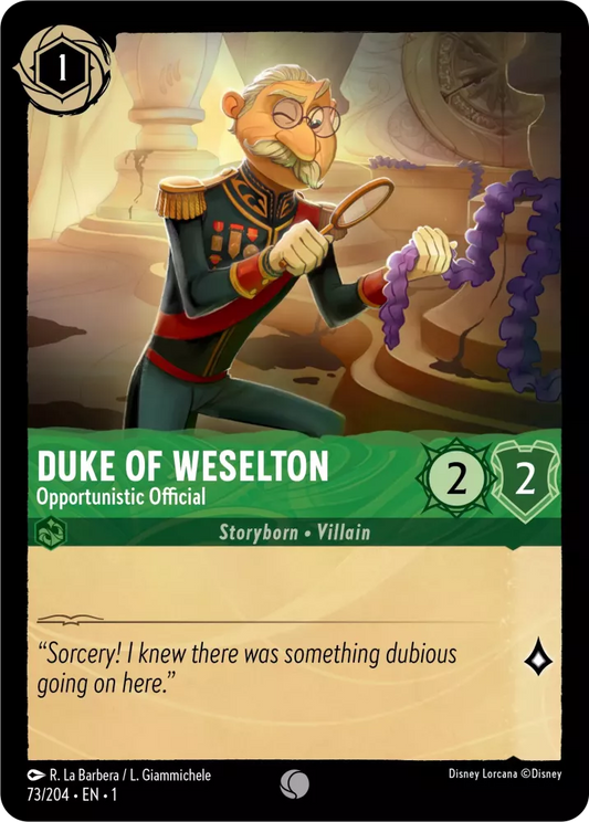 Duke of Weselton Trading Card - Official Store