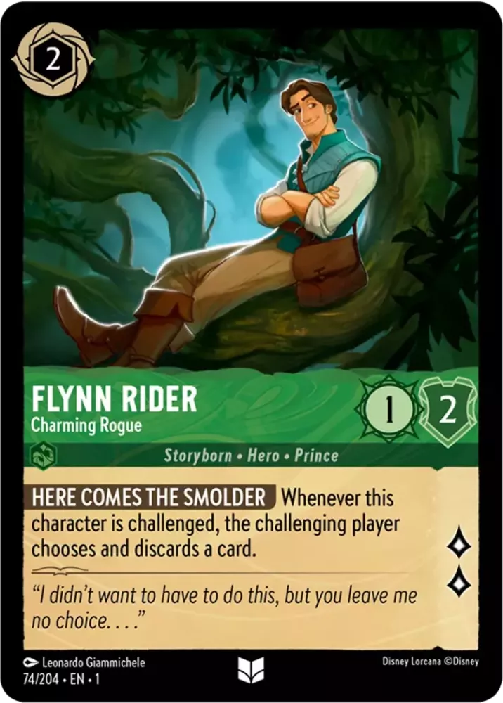 Flynn Rider: Charming Rogue Trading Card Game