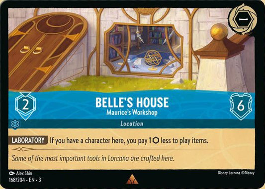 Belle's House - Maurice's Workshop