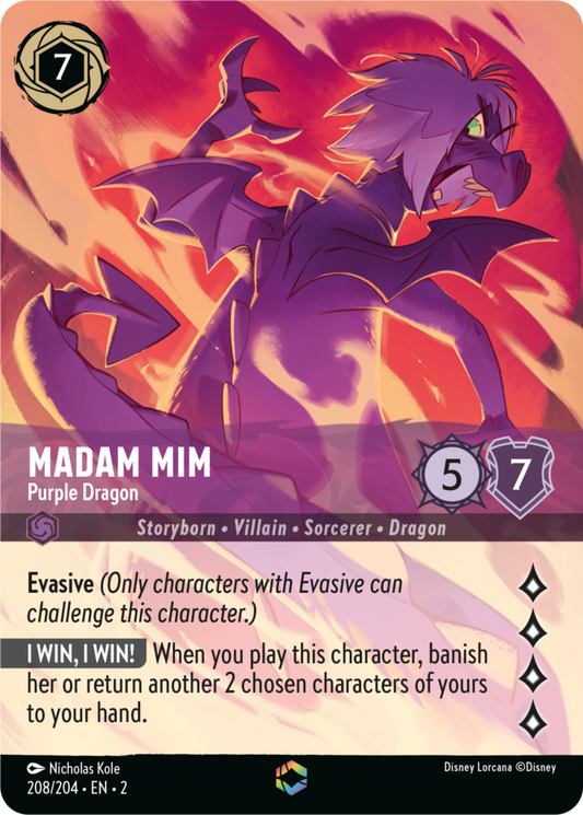 Madam Mim - Purple Dragon