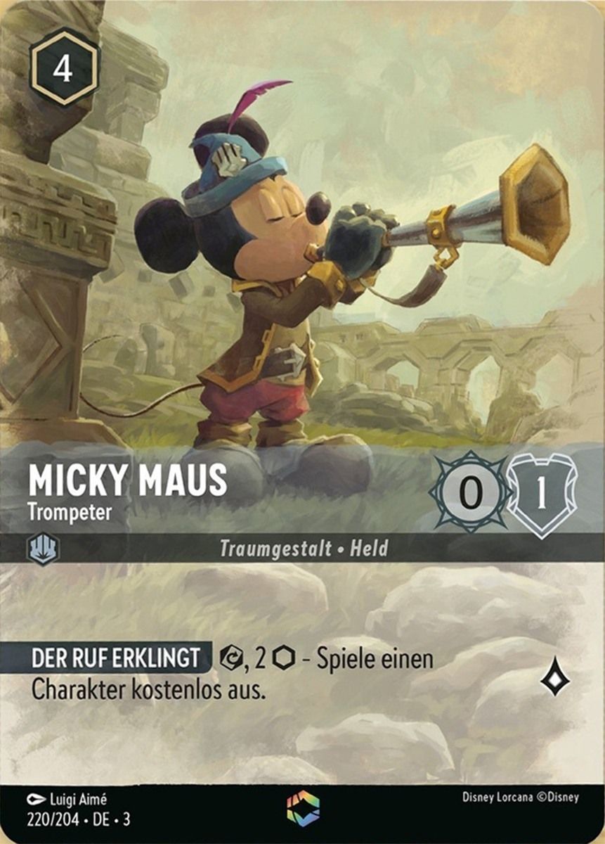 Mickey Mouse - Trumpeter