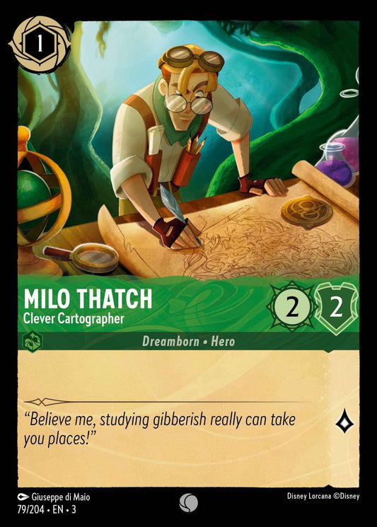 Milo Thatch - Clever Cartographer