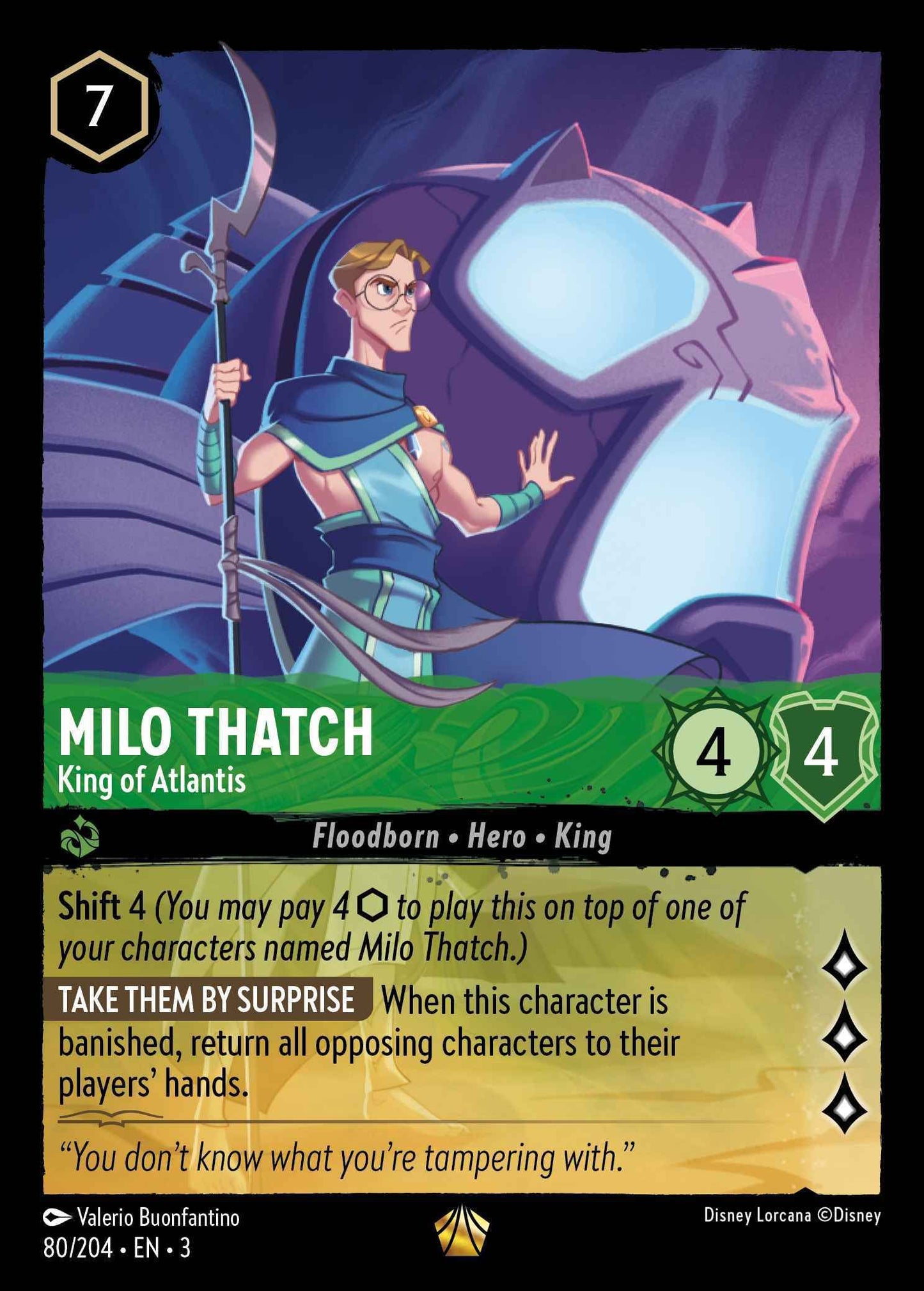 Milo Thatch - King of Atlantis