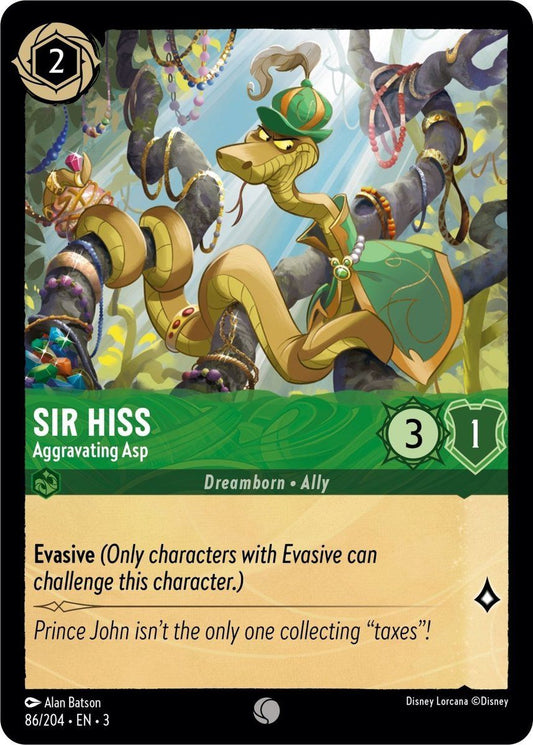 Sir Hiss - Aggravating Asp