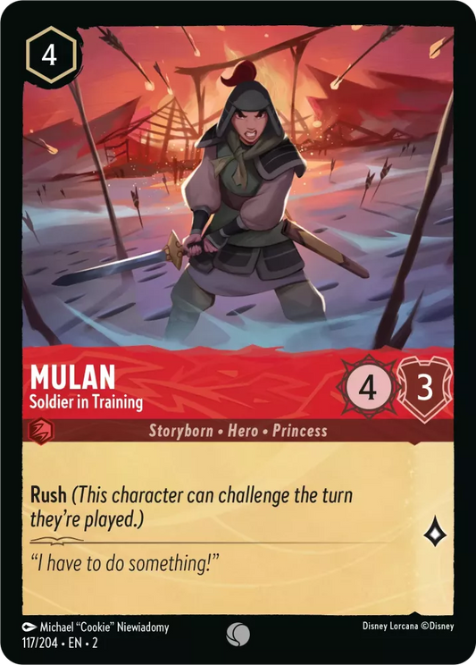 Mulan - Soldier in Training