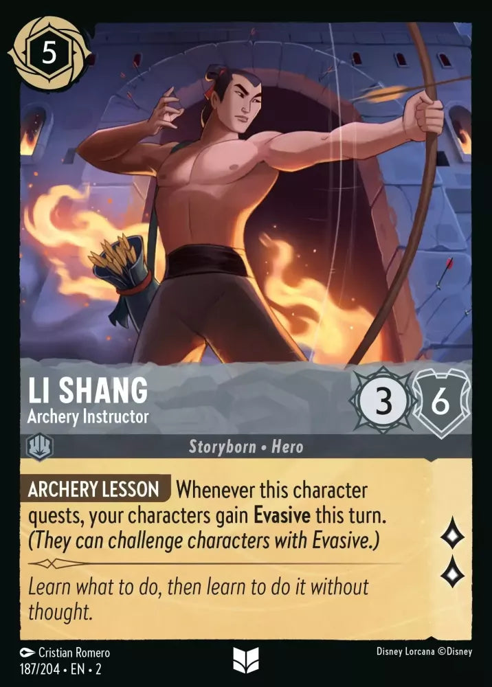 Li Shang - Archery Instructor