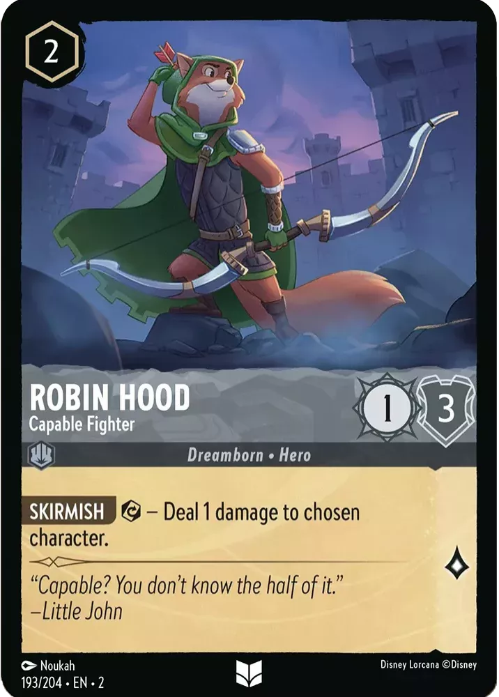 Robin Hood - Capable FIghter