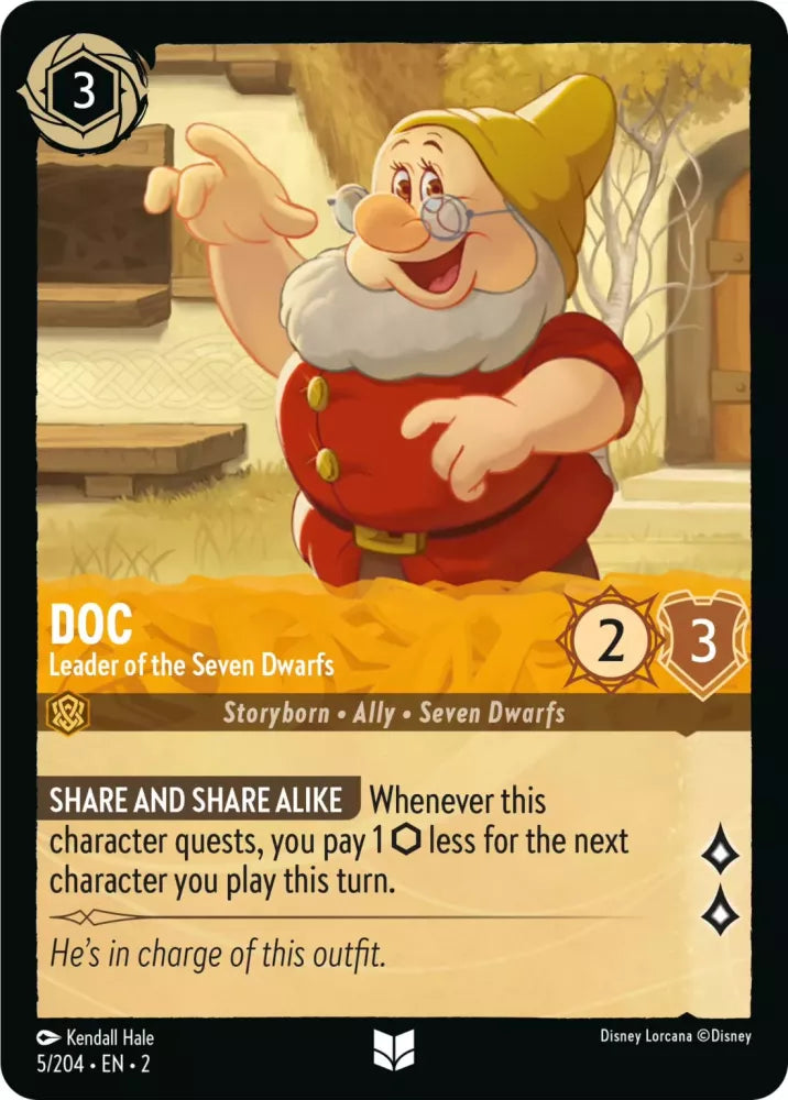 Doc - Leader of the Seven Dwarfs